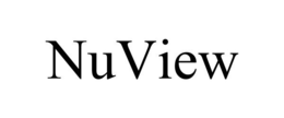 NUVIEW trademark