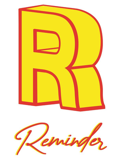 R REMINDER trademark
