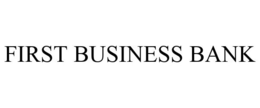 FIRST BUSINESS BANK trademark