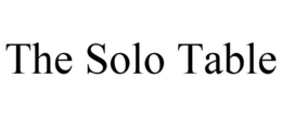 THE SOLO TABLE trademark