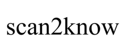 SCAN2KNOW trademark