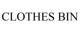 CLOTHES BIN trademark