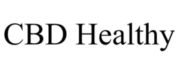 CBD HEALTHY trademark