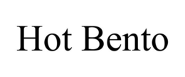 HOT BENTO trademark