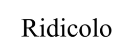 RIDICOLO trademark