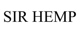 SIR HEMP trademark