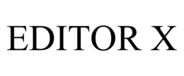 EDITOR X trademark