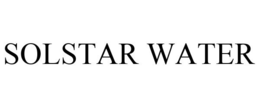 SOLSTAR WATER trademark