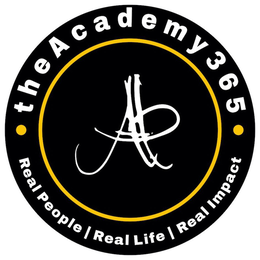 A THE ACADEMY 365 REAL PEOPLE REAL LIFE REAL IMPACT trademark