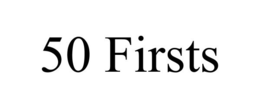 50 FIRSTS trademark