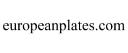 EUROPEANPLATES.COM trademark