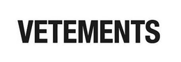 VETEMENTS trademark