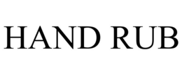 HAND RUB trademark