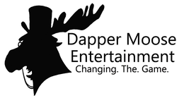 DAPPER MOOSE ENTERTAINMENT CHANGING. THE. GAME. trademark
