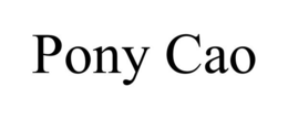 PONY CAO trademark