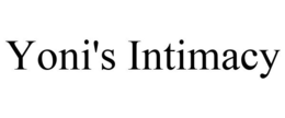 YONI'S INTIMACY trademark