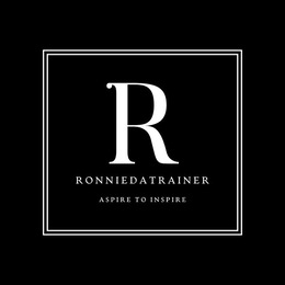R RONNIEDATRAINER ASPIRE TO INSPIRE trademark
