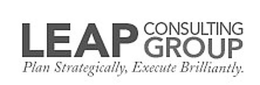 LEAP CONSULTING GROUP PLAN STRATEGICALLY, EXECUTE BRILLIANTLY. trademark