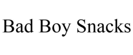 BAD BOY SNACKS trademark