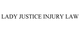 LADY JUSTICE INJURY LAW trademark