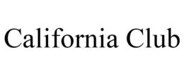 CALIFORNIA CLUB trademark