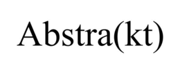 ABSTRA(KT) trademark
