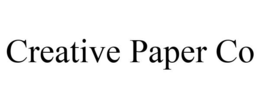 CREATIVE PAPER CO trademark