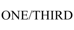 ONE/THIRD trademark