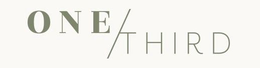 ONE / THIRD trademark