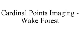 CARDINAL POINTS IMAGING - WAKE FOREST trademark