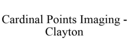 CARDINAL POINTS IMAGING - CLAYTON trademark