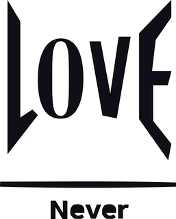 LOVE NEVER trademark