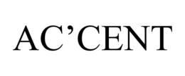 AC'CENT trademark
