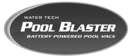 WATER TECH POOL BLASTER BATTERY POWERED POOL VACS trademark
