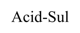 ACID-SUL trademark