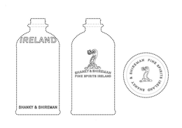 IRELAND SHANKY & SHIREMAN SHANKY & SHIREMAN FINE SPIRITS IRELAND SHANKY & SHIREMAN FINE SPIRITS IRELAND trademark