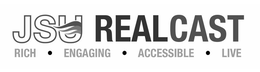 JSU REALCAST RICH · ENGAGING · ACCESSIBLE LIVE trademark
