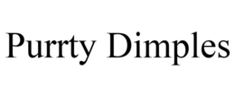 PURRTY DIMPLES trademark