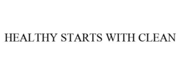 HEALTHY STARTS WITH CLEAN trademark