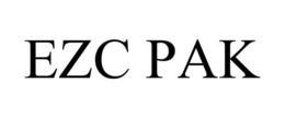 EZC PAK trademark