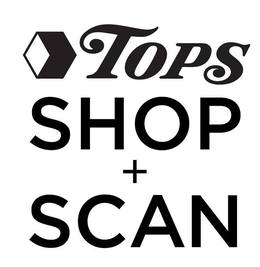 TOPS SHOP + SCAN trademark