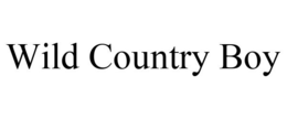 WILD COUNTRY BOY trademark