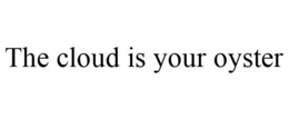 THE CLOUD IS YOUR OYSTER trademark