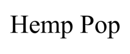 HEMP POP trademark