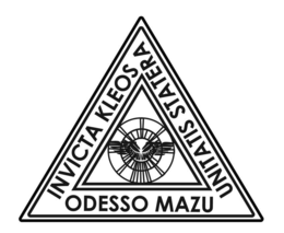 ODESSO MAZU UNITATIS STATERA INVICTA KLEOS trademark
