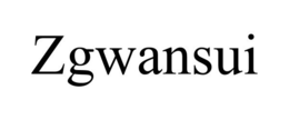 ZGWANSUI trademark