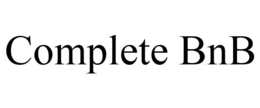 COMPLETE BNB trademark