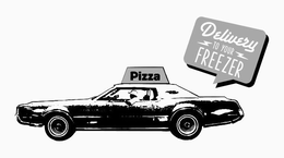 DELIVERY TO YOUR FREEZER PIZZA trademark