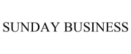 SUNDAY BUSINESS trademark