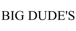 BIG DUDE'S trademark